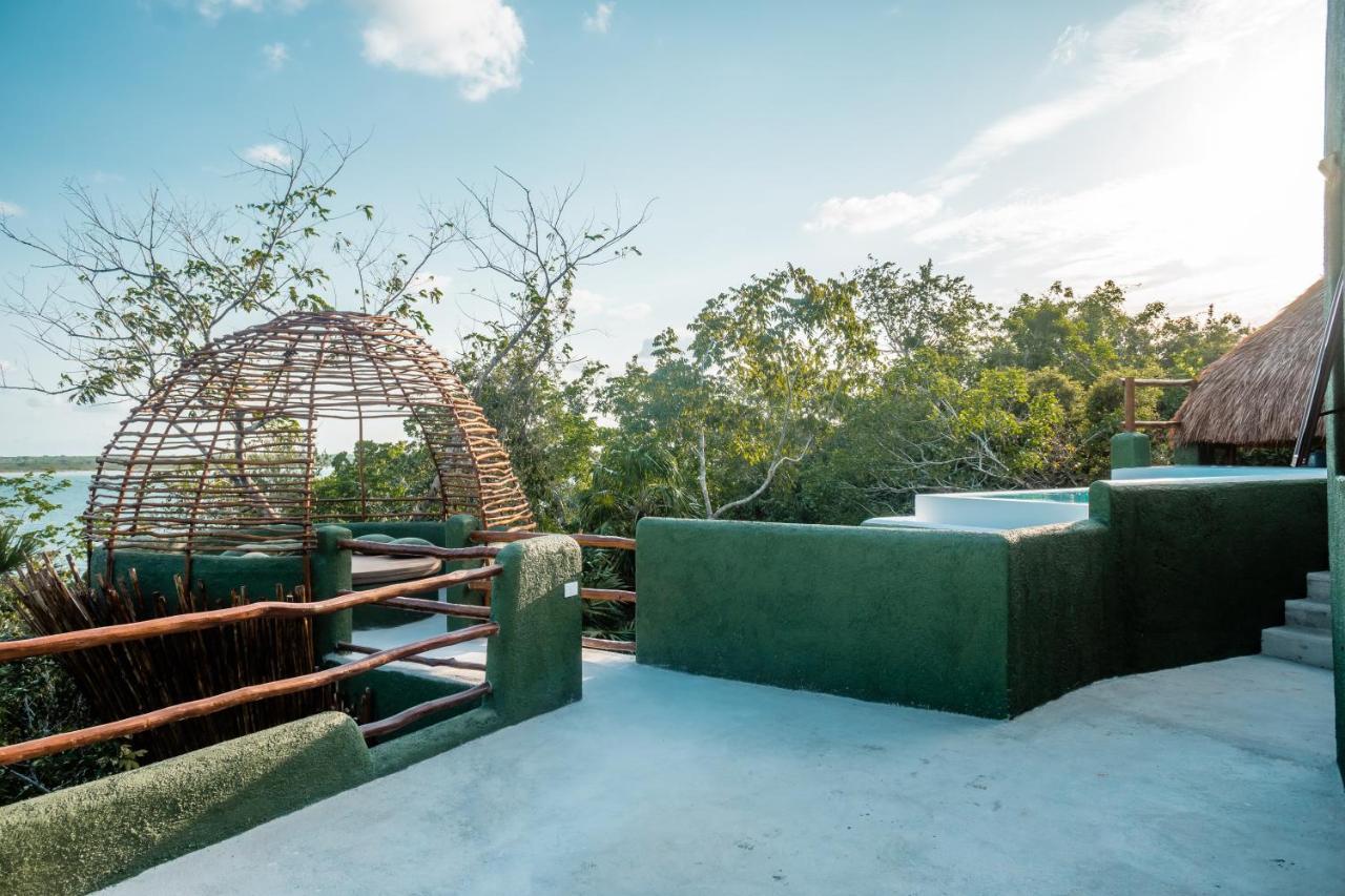 Вилла Casa Pibe, Private Jacuzzi, Pier And Rooftop Бакалар Экстерьер фото